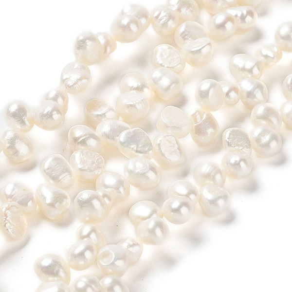 PandaHall Natural Cultured Freshwater Pearl Beads Strands, Grade 4A+, Two Sides Polished, Seashell Color, 7.5~8x6~7x5~6mm, Hole: 0.7mm...
PandaHall Natural Cultured Freshwater Pearl Beads Strands, Grade 4A+, Two Sides Polished, Seashell Color, 7.5~8x6~7x5~6mm, Hole: 0.7mm...