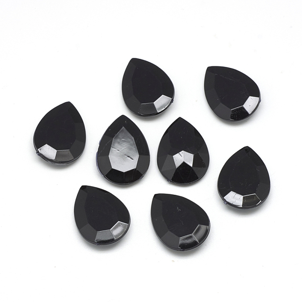 PandaHall Acrylic Rhinestone Pointed Back Cabochons, Faceted, Bottom Silver Plated, teardrop, Black, 18x13x4.5~4.8mm Acrylic Rhinestone...
PandaHall Acrylic Rhinestone Pointed Back Cabochons, Faceted, Bottom Silver Plated, teardrop, Black, 18x13x4.5~4.8mm Acrylic Rhinestone...