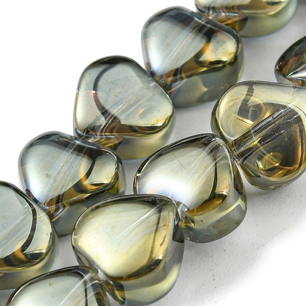 PandaHall Full Plated Electroplate Glass Beads Strands, Heart, Olive Drab, 5.5x6x4mm, Hole: 0.9mm, about 110pcs/strand, 23.23 inch(59cm)...
PandaHall Full Plated Electroplate Glass Beads Strands, Heart, Olive Drab, 5.5x6x4mm, Hole: 0.9mm, about 110pcs/strand, 23.23 inch(59cm)...