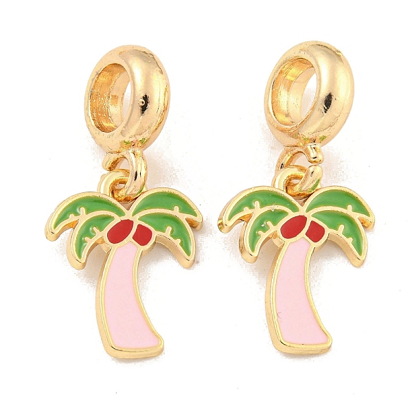 PandaHall Rack Plating Alloy Enamel Coconut Tree European Dangle Charms, Large Hole Pendants, Golden, Cadmium Free & Nickel Free & Lead Free..., Pink
PandaHall Rack Plating Alloy Enamel Coconut Tree European Dangle Charms, Large Hole Pendants, Golden, Cadmium Free & Nickel Free & Lead Free..., Pink