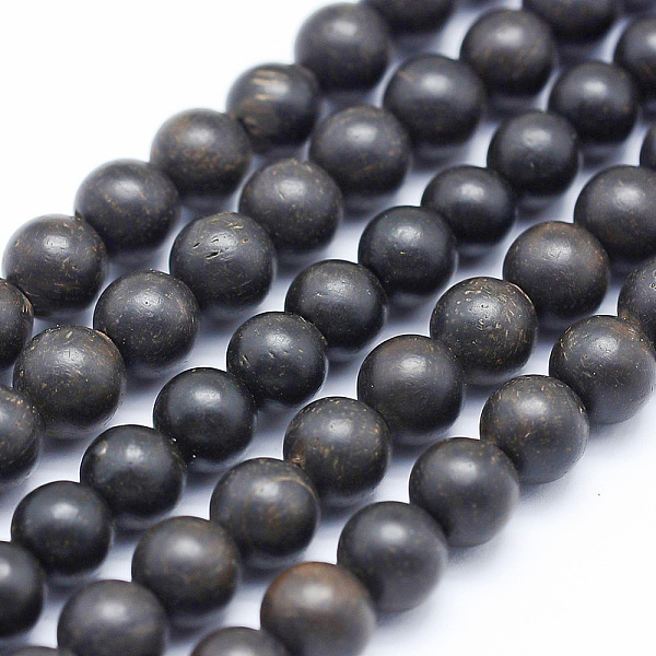 PandaHall Natural Ebony Wood Beads Strands, Round, Dyed, 6mm, Hole: 1mm, about 64pcs/strand, 15.7 inch(40cm) Ebony Round Black
PandaHall Natural Ebony Wood Beads Strands, Round, Dyed, 6mm, Hole: 1mm, about 64pcs/strand, 15.7 inch(40cm) Ebony Round Black