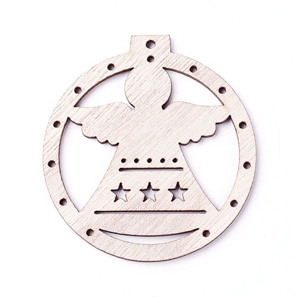 PandaHall Undyed Wood Big Pendants, Flat Round with Angel, BurlyWood, 68.5x64x2.5mm, Hole: 2.5mm Wood Angel & Fairy Orange
PandaHall Undyed Wood Big Pendants, Flat Round with Angel, BurlyWood, 68.5x64x2.5mm, Hole: 2.5mm Wood Angel & Fairy Orange