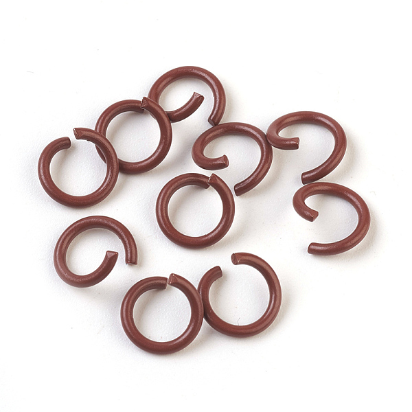 PandaHall Iron Jump Rings, Open Jump Rings, Saddle Brown, 17 Gauge, 8~8.5x1.2mm, Inner Diameter: 5~6mm Iron Brown
PandaHall Iron Jump Rings, Open Jump Rings, Saddle Brown, 17 Gauge, 8~8.5x1.2mm, Inner Diameter: 5~6mm Iron Brown