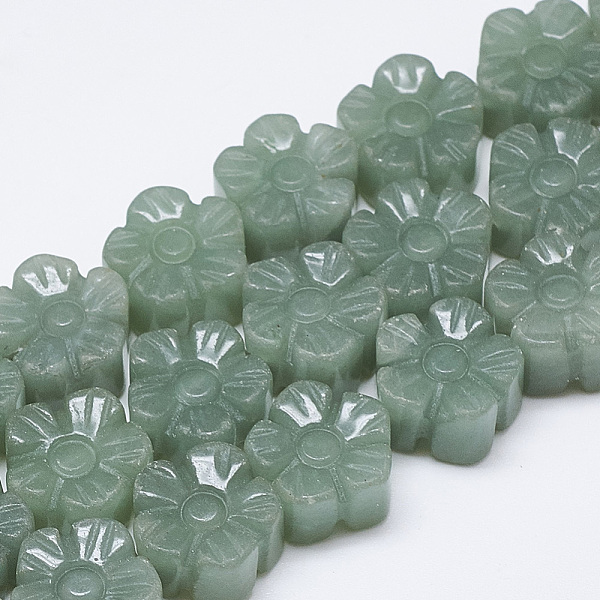 PandaHall Carved Natural Green Aventurine Beads Strands, Plum Blossom, 13~14x13~14x7~8mm, Hole: 1mm, about 16pcs/strand, 8.2 inch~8.6 inch...
PandaHall Carved Natural Green Aventurine Beads Strands, Plum Blossom, 13~14x13~14x7~8mm, Hole: 1mm, about 16pcs/strand, 8.2 inch~8.6 inch...