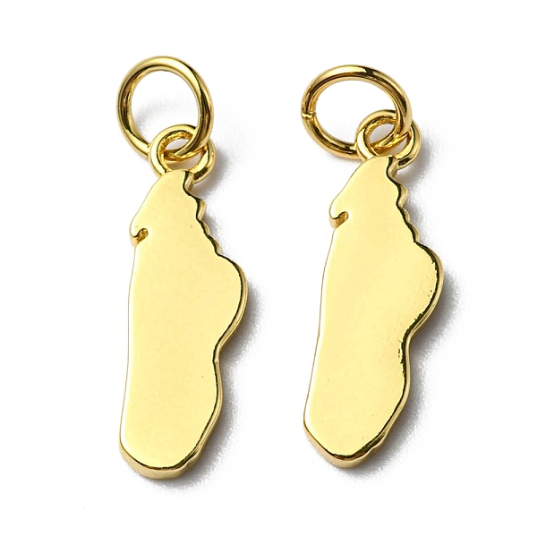 PandaHall Brass Pendants, with Jump Ring, Cadmium Free & Lead Free, Long-Lasting Plated, Map Charm, Real 18K Gold Plated, 17x5.5x1.3mm, Hole...
PandaHall Brass Pendants, with Jump Ring, Cadmium Free & Lead Free, Long-Lasting Plated, Map Charm, Real 18K Gold Plated, 17x5.5x1.3mm, Hole...