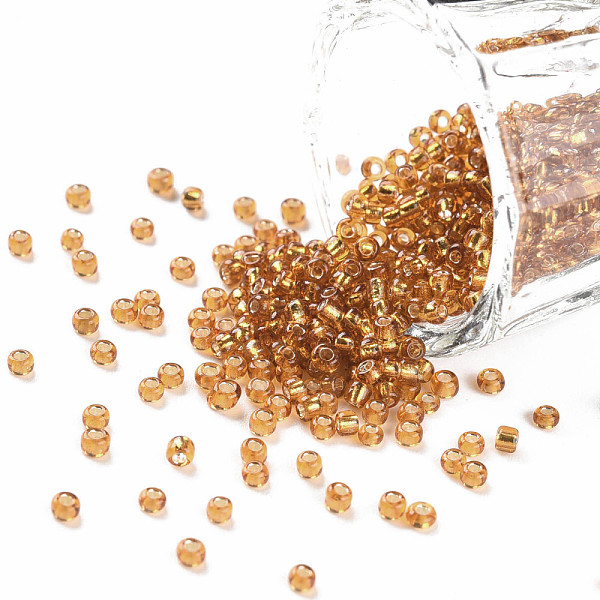 PandaHall (Repacking Service Available) 12/0 Glass Seed Beads, Silver Lined Round Hole, Round, Gooldenrod, 2mm, Hole: 1mm, about 12G/bag..., Gold
PandaHall (Repacking Service Available) 12/0 Glass Seed Beads, Silver Lined Round Hole, Round, Gooldenrod, 2mm, Hole: 1mm, about 12G/bag..., Gold
