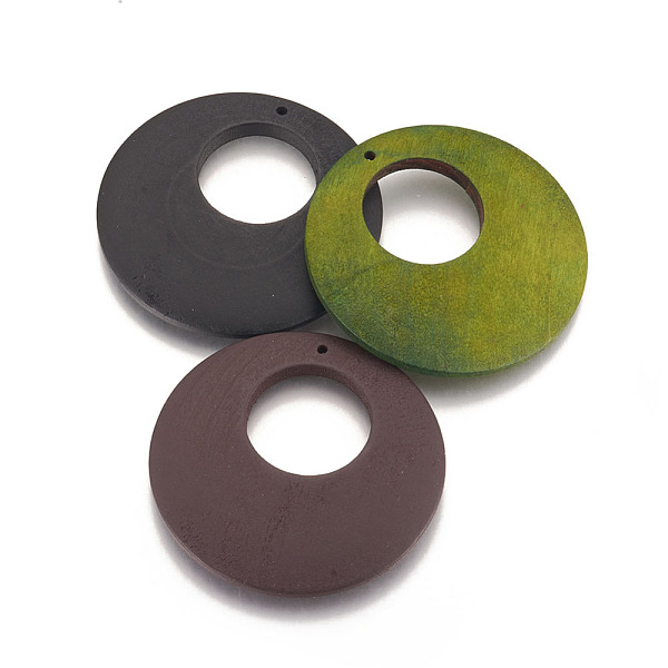 PandaHall Wood Big Pendants, Flat Round, Dyed, Mixed Color, 60x5mm, Hole: 2mm Wood Flat Round Multicolor
PandaHall Wood Big Pendants, Flat Round, Dyed, Mixed Color, 60x5mm, Hole: 2mm Wood Flat Round Multicolor