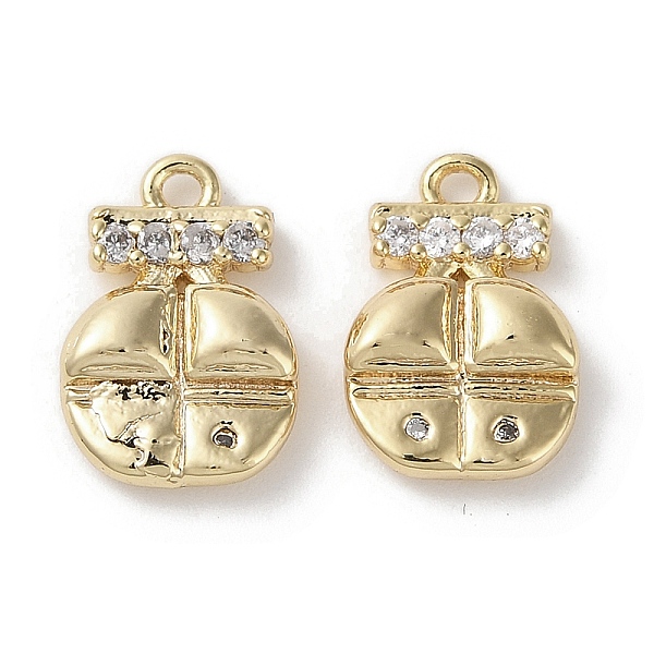 PandaHall Brass Micro Pave Clear Cubic Zirconia Charms, Bag, Real 18K Gold Plated, 12x8x3mm, Hole: 1mm Brass+Cubic Zirconia Bag Clear
PandaHall Brass Micro Pave Clear Cubic Zirconia Charms, Bag, Real 18K Gold Plated, 12x8x3mm, Hole: 1mm Brass+Cubic Zirconia Bag Clear