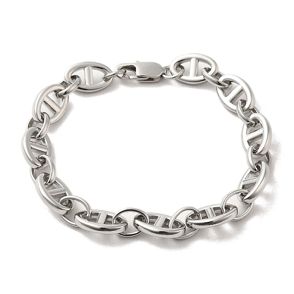 PandaHall 304 Stainless Steel Oval Link Chain Bracelets, Stainless Steel Color, 9-1/8 inch(23cm) 304 Stainless Steel
PandaHall 304 Stainless Steel Oval Link Chain Bracelets, Stainless Steel Color, 9-1/8 inch(23cm) 304 Stainless Steel