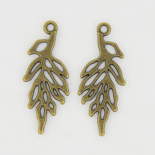 PandaHall Tibetan Style Alloy Pendants, Lead Free, Nickel Free and Cadmium Free, Leaf, Antique Bronze, 29x11x1mm, Hole: 1mm, about...
PandaHall Tibetan Style Alloy Pendants, Lead Free, Nickel Free and Cadmium Free, Leaf, Antique Bronze, 29x11x1mm, Hole: 1mm, about...
