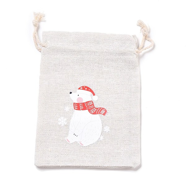 PandaHall Christmas Cotton Cloth Storage Pouches, Rectangle Drawstring Bags, for Candy Gift Bags, Bear Pattern, 13.8x10x0.1cm Cloth Bear
PandaHall Christmas Cotton Cloth Storage Pouches, Rectangle Drawstring Bags, for Candy Gift Bags, Bear Pattern, 13.8x10x0.1cm Cloth Bear