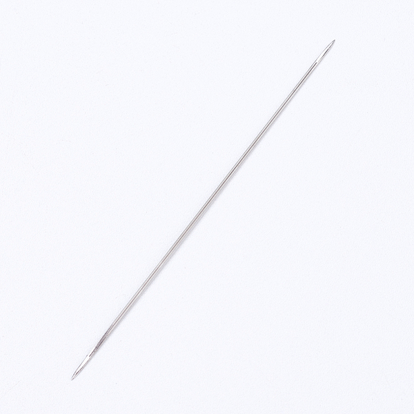PandaHall Iron Open Beading Needle, DIY Jewelry Tools, Platinum, 10~11x0.01cm Iron
PandaHall Iron Open Beading Needle, DIY Jewelry Tools, Platinum, 10~11x0.01cm Iron