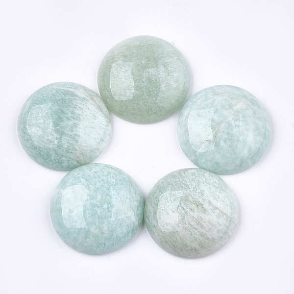 PandaHall Natural Amazonite Cabochons, Half Round/Dome, 22x6.5mm Amazonite Half Round
PandaHall Natural Amazonite Cabochons, Half Round/Dome, 22x6.5mm Amazonite Half Round