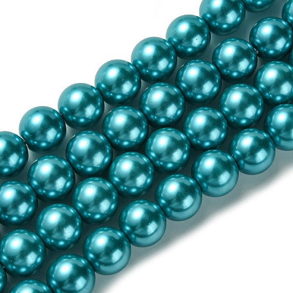 PandaHall Eco-Friendly Glass Pearl Beads Strands, Grade A, Round, Dyed, Cotton Cord Threaded, Deep Sky Blue, 14mm, Hole: 1.2~1.5mm, about...
PandaHall Eco-Friendly Glass Pearl Beads Strands, Grade A, Round, Dyed, Cotton Cord Threaded, Deep Sky Blue, 14mm, Hole: 1.2~1.5mm, about...