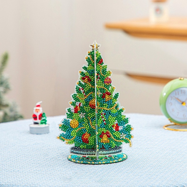 PandaHall DIY Christmas Tree Display Decor Diamond Painting Kits, Including Plastic Board, Resin Rhinestones, Pen, Tray Plate and Glue Clay..., Green
PandaHall DIY Christmas Tree Display Decor Diamond Painting Kits, Including Plastic Board, Resin Rhinestones, Pen, Tray Plate and Glue Clay..., Green