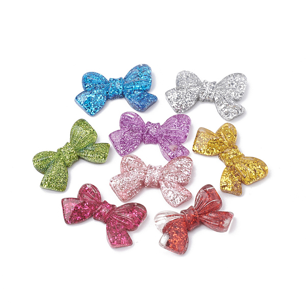 PandaHall Resin Cabochons, with Paillette, Bowknot, Mixed Color, 25x15x5mm Resin Bowknot Multicolor
PandaHall Resin Cabochons, with Paillette, Bowknot, Mixed Color, 25x15x5mm Resin Bowknot Multicolor