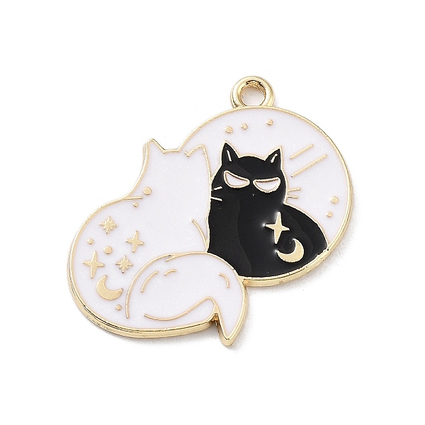 PandaHall Alloy Enamel Pendants, Golden, Cat Shape, 24.5x25.5x1mm, Hole: 1.8mm Alloy+Enamel Cat Shape Black
PandaHall Alloy Enamel Pendants, Golden, Cat Shape, 24.5x25.5x1mm, Hole: 1.8mm Alloy+Enamel Cat Shape Black