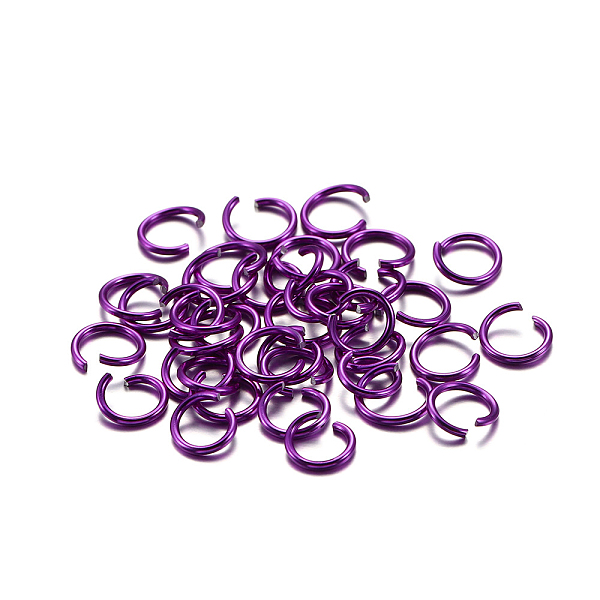 PandaHall Aluminum Jump Rings, Open Jump Rings, Round Ring, Purple, 18 Gauge, 8x1mm, Inner Diameter: 6.5mm, about 300pcs/bag Aluminum Ring...
PandaHall Aluminum Jump Rings, Open Jump Rings, Round Ring, Purple, 18 Gauge, 8x1mm, Inner Diameter: 6.5mm, about 300pcs/bag Aluminum Ring...