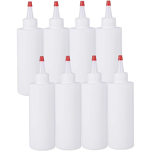 PandaHall BENECREAT 8 Pack 6.8 Ounce(200ml) White Plastic Squeeze Dispensing Bottles with Red Tip Caps - Good For Crafts, Art, Glue, Multi...
PandaHall BENECREAT 8 Pack 6.8 Ounce(200ml) White Plastic Squeeze Dispensing Bottles with Red Tip Caps - Good For Crafts, Art, Glue, Multi...