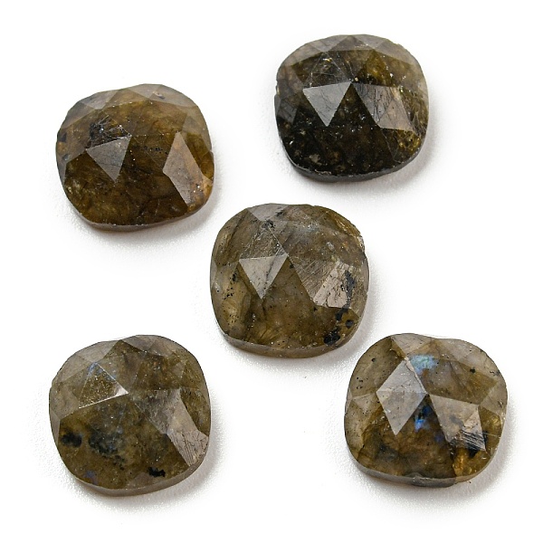 PandaHall Natural Labradorite Cabochons, Faceted Square, 8x8x4mm Labradorite Square
PandaHall Natural Labradorite Cabochons, Faceted Square, 8x8x4mm Labradorite Square
