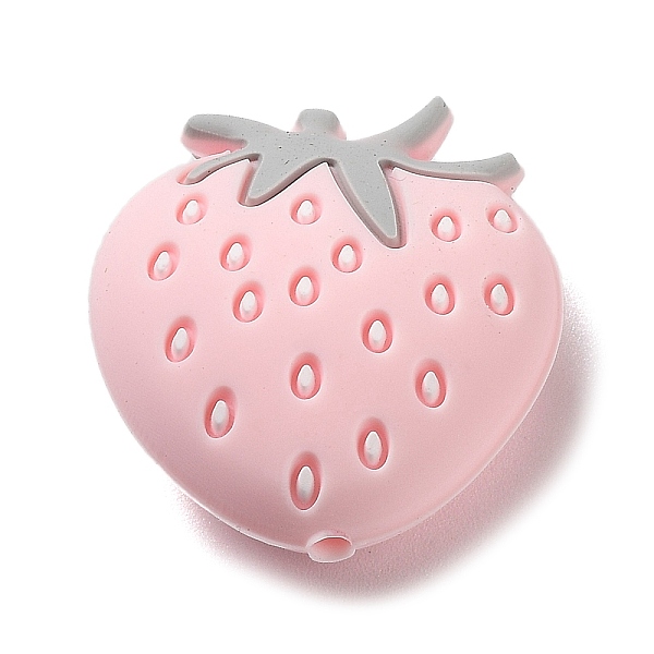 PandaHall Strawberry Food Grade Eco-Friendly Silicone Focal Beads, Chewing Beads For Teethers, DIY Nursing Necklaces Making, Pink, 27x25x5mm...
PandaHall Strawberry Food Grade Eco-Friendly Silicone Focal Beads, Chewing Beads For Teethers, DIY Nursing Necklaces Making, Pink, 27x25x5mm...