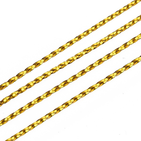 PandaHall 1mm Jewelry Braided Thread Metallic Threads, Polyester Threads, Goldenrod, 1mm, about 109.36 yards(100m)/roll Polyester Gold
PandaHall 1mm Jewelry Braided Thread Metallic Threads, Polyester Threads, Goldenrod, 1mm, about 109.36 yards(100m)/roll Polyester Gold