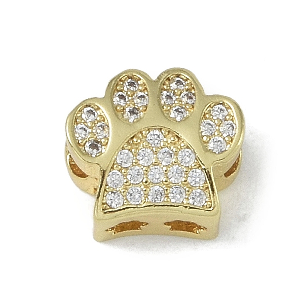 PandaHall Rack Plating Brass Micro Pave Clear Cubic Zirconia Beads, Long-Lasting Plated, Lead Free & Cadmium Free, Paw Print, Real 18K Gold...
PandaHall Rack Plating Brass Micro Pave Clear Cubic Zirconia Beads, Long-Lasting Plated, Lead Free & Cadmium Free, Paw Print, Real 18K Gold...