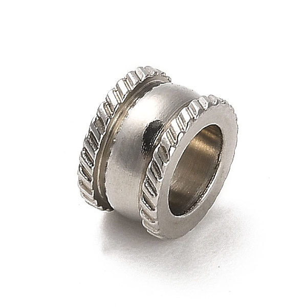 PandaHall 304 Stainless Steel European Beads, Large Hole Beads, Column, Stainless Steel Color, 8x5mm, Hole: 5.2mm 304 Stainless Steel Column
PandaHall 304 Stainless Steel European Beads, Large Hole Beads, Column, Stainless Steel Color, 8x5mm, Hole: 5.2mm 304 Stainless Steel Column