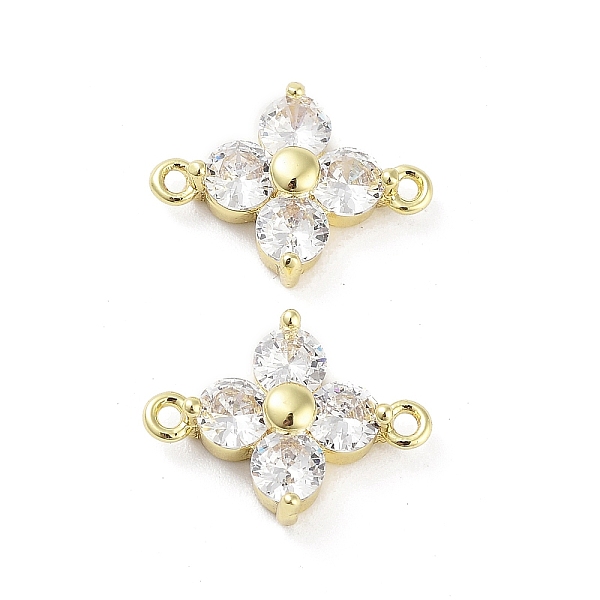 PandaHall Rack Plating Brass Pave Cubic Zirconia Connector Charms, Flower Links, Real 18K Gold Plated, Long-Lasting Plated, Lead Free &..., Clear
PandaHall Rack Plating Brass Pave Cubic Zirconia Connector Charms, Flower Links, Real 18K Gold Plated, Long-Lasting Plated, Lead Free &..., Clear