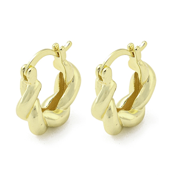 PandaHall Rack Plating Brass Twist Rope Hoop Earrings, Cadmium Free & Lead Free, Real 18K Gold Plated, 23.5x7mm Brass Ring
PandaHall Rack Plating Brass Twist Rope Hoop Earrings, Cadmium Free & Lead Free, Real 18K Gold Plated, 23.5x7mm Brass Ring