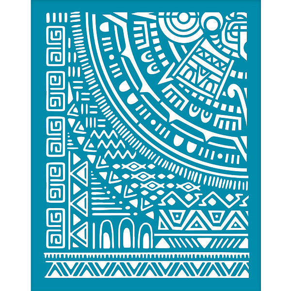 PandaHall Silk Screen Printing Stencil, for Painting on Wood, DIY Decoration T-Shirt Fabric, Others, 100x127mm Nylon Others Cyan
PandaHall Silk Screen Printing Stencil, for Painting on Wood, DIY Decoration T-Shirt Fabric, Others, 100x127mm Nylon Others Cyan