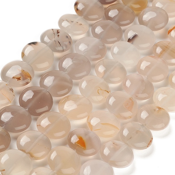 PandaHall Natural Grey Agate Beads Strands, Flat Round, 14.6~15.5x6~6.5mm, Hole: 0.8mm, about 27pcs/strand, 15.59''~15.87''(39.6~40.3cm)...
PandaHall Natural Grey Agate Beads Strands, Flat Round, 14.6~15.5x6~6.5mm, Hole: 0.8mm, about 27pcs/strand, 15.59''~15.87''(39.6~40.3cm)...