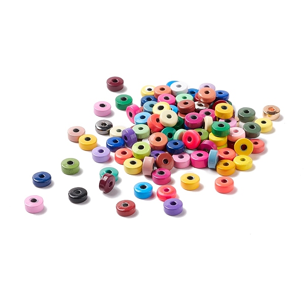 PandaHall Alloy Enamel Beads, Heishi Beads, Disc/Flat Round, Mixed Color, 5x2~2.5mm, Hole: 1~1.5mm Alloy Flat Round Multicolor
PandaHall Alloy Enamel Beads, Heishi Beads, Disc/Flat Round, Mixed Color, 5x2~2.5mm, Hole: 1~1.5mm Alloy Flat Round Multicolor