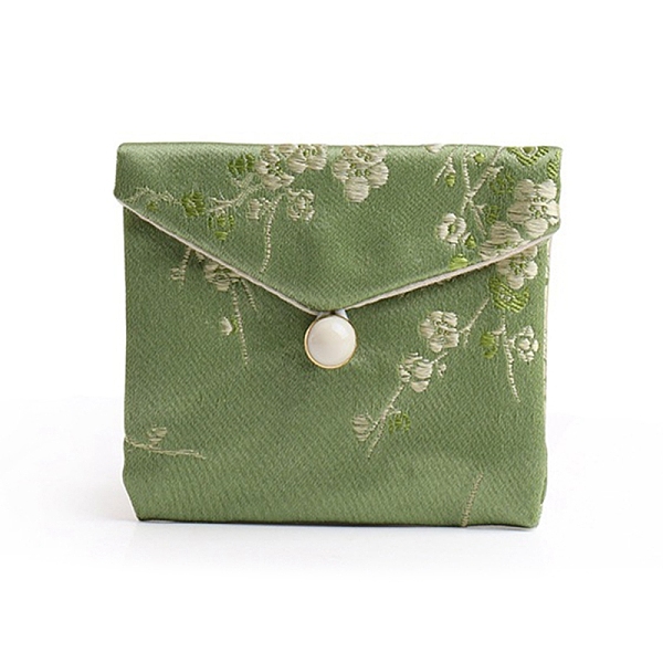 PandaHall Cloth Embroidery Flower Jewelry Storage Pouches Envelope Bags, for Bracelets, Necklaces, Rectangle, Yellow Green, 7x8cm Cloth...
PandaHall Cloth Embroidery Flower Jewelry Storage Pouches Envelope Bags, for Bracelets, Necklaces, Rectangle, Yellow Green, 7x8cm Cloth...