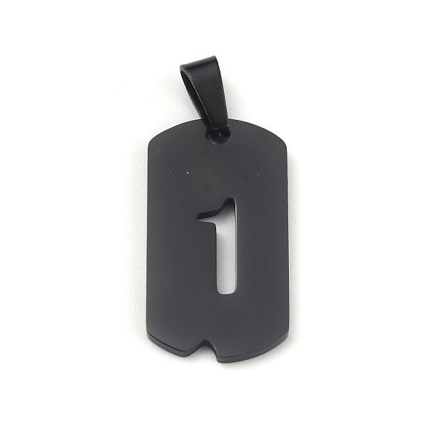 PandaHall Ion Plating(IP) 304 Stainless Steel Pendants, Manual Polishing, Rectangle with Number, Golden, Num.1, 27.5x14.5x1.5mm, Hole: 3.5mm...
PandaHall Ion Plating(IP) 304 Stainless Steel Pendants, Manual Polishing, Rectangle with Number, Golden, Num.1, 27.5x14.5x1.5mm, Hole: 3.5mm...