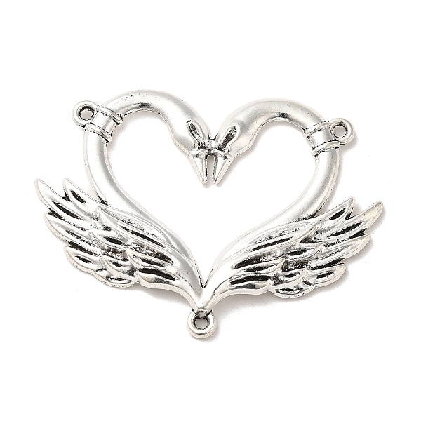 PandaHall Tibetan Style Chandelier Component Links, Cadmium Free & Lead Free, Swan, Heart Shape, Antique Silver, 39x52.5x3.5mm, Hole: 2mm...
PandaHall Tibetan Style Chandelier Component Links, Cadmium Free & Lead Free, Swan, Heart Shape, Antique Silver, 39x52.5x3.5mm, Hole: 2mm...