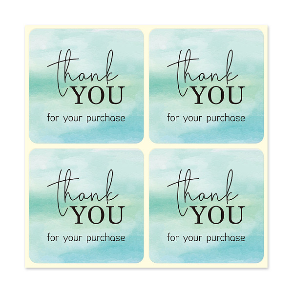 PandaHall Thank You Stickers, Square Paper Adhesive Labels, Decorative Sealing Stickers for Christmas Gifts, Wedding, Party, Medium...
PandaHall Thank You Stickers, Square Paper Adhesive Labels, Decorative Sealing Stickers for Christmas Gifts, Wedding, Party, Medium...