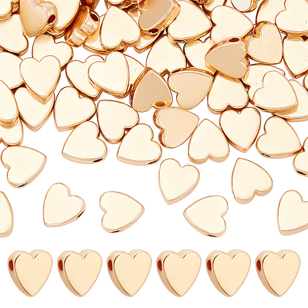 PandaHall ARRICRAFT 100Pcs Alloy Beads, Golden, for Jewelry Findings, Heart Pattern, 8x7.5x3mm, Hole: 2mm Alloy Heart
PandaHall ARRICRAFT 100Pcs Alloy Beads, Golden, for Jewelry Findings, Heart Pattern, 8x7.5x3mm, Hole: 2mm Alloy Heart