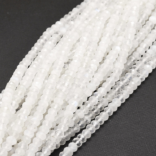 PandaHall Natural Rainbow Moonstone Beads Strands, Faceted, Rondelle, 5x3~3.5mm, Hole: 0.8mm, about 106pcs/strand, 15.43''(39.2cm) Rainbow...
PandaHall Natural Rainbow Moonstone Beads Strands, Faceted, Rondelle, 5x3~3.5mm, Hole: 0.8mm, about 106pcs/strand, 15.43''(39.2cm) Rainbow...