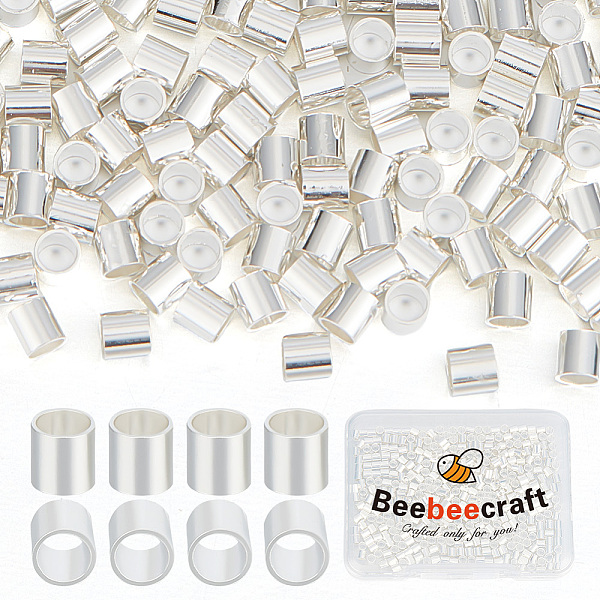 PandaHall Beebeecraft 1 Box 400Pcs 2.5mm Crimp Tube Beads 925 Sterling Silver Plated Column Spacer Beads Link Connector for Bracelet...
PandaHall Beebeecraft 1 Box 400Pcs 2.5mm Crimp Tube Beads 925 Sterling Silver Plated Column Spacer Beads Link Connector for Bracelet...