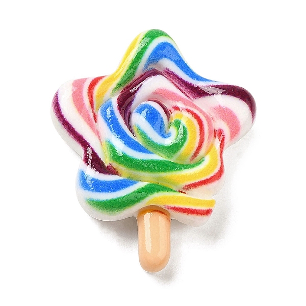 PandaHall Cartoon Opaque Resin Cabochons, for Jewelry Making, Lollipop, 27x23x7mm Resin Lollipop
PandaHall Cartoon Opaque Resin Cabochons, for Jewelry Making, Lollipop, 27x23x7mm Resin Lollipop