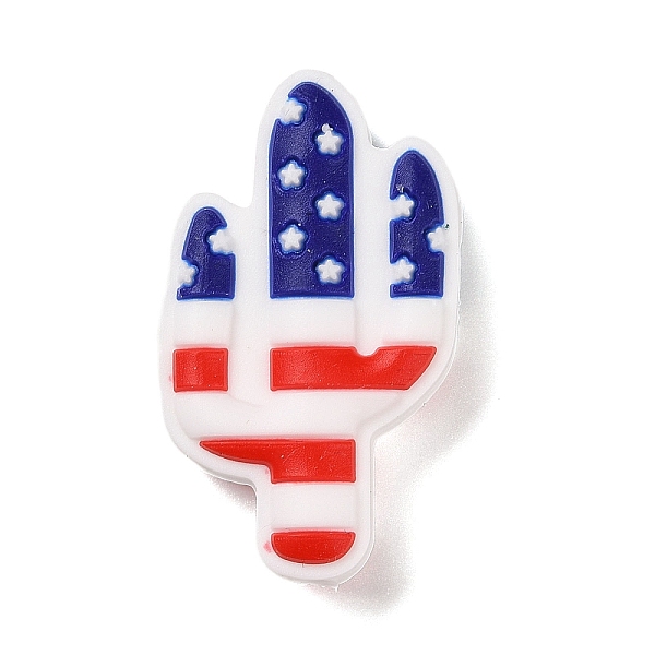 PandaHall Independence Day Silicone Focal Beads, Silicone Teething Beads, Cactus, 30x17.5x8mm, Hole: 3.5mm Silicone Cactus
PandaHall Independence Day Silicone Focal Beads, Silicone Teething Beads, Cactus, 30x17.5x8mm, Hole: 3.5mm Silicone Cactus