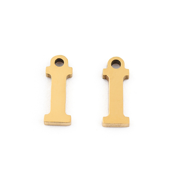 PandaHall 201 Stainless Steel Charms, Alphabet, Letter.I, 8.5x3x1mm, Hole: 1mm 201 Stainless Steel Letter I
PandaHall 201 Stainless Steel Charms, Alphabet, Letter.I, 8.5x3x1mm, Hole: 1mm 201 Stainless Steel Letter I