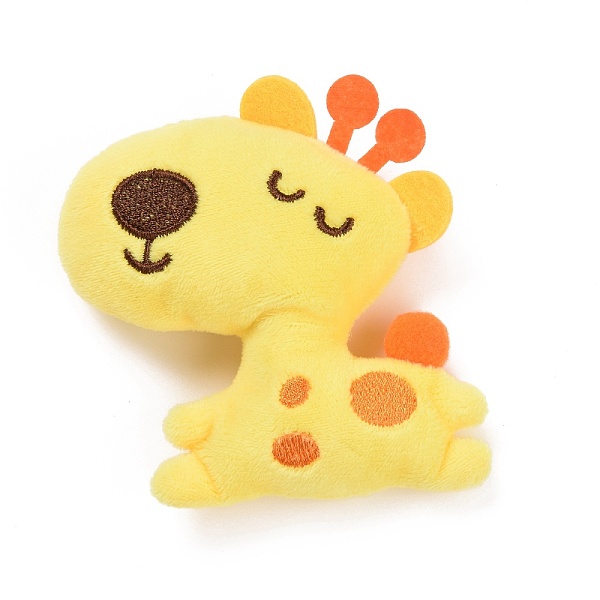 PandaHall Deer Cotton & Non-Woven & Velvet Fabric Brooch, Cartoon Doll Iron Lapel Pin for Girl Women, Yellow, 87x81x23mm Cotton Yellow
PandaHall Deer Cotton & Non-Woven & Velvet Fabric Brooch, Cartoon Doll Iron Lapel Pin for Girl Women, Yellow, 87x81x23mm Cotton Yellow