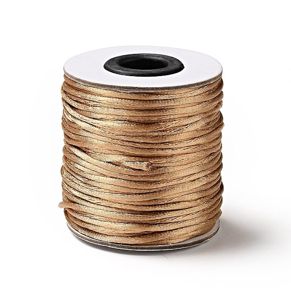 PandaHall Nylon Rattail Satin Cord, Beading String, for Chinese Knotting, Jewelry Making, Pale Goldenrod, 2mm, about 50yards/roll(150..., Yellow
PandaHall Nylon Rattail Satin Cord, Beading String, for Chinese Knotting, Jewelry Making, Pale Goldenrod, 2mm, about 50yards/roll(150..., Yellow