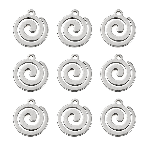 PandaHall 304 Stainless Steel Charms, Vortex, Stainless Steel Color, 10.5x10x1mm, Hole: 1mm 304 Stainless Steel Others
PandaHall 304 Stainless Steel Charms, Vortex, Stainless Steel Color, 10.5x10x1mm, Hole: 1mm 304 Stainless Steel Others