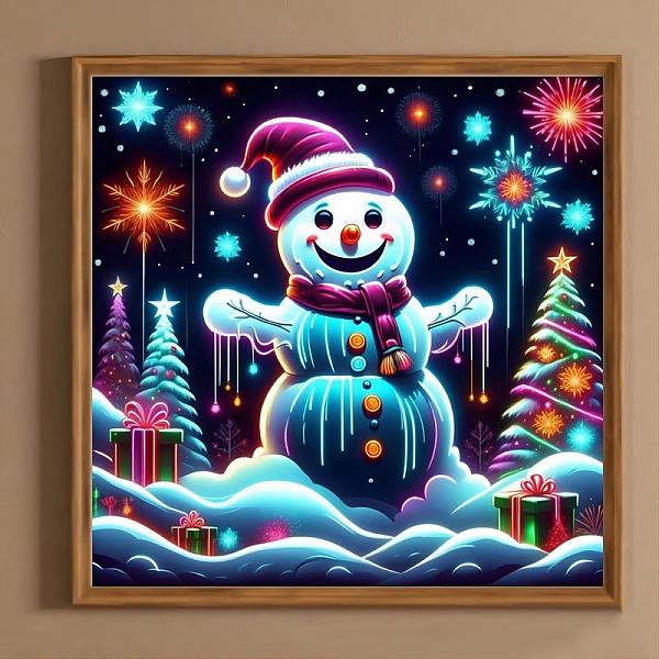 PandaHall Christmas Series DIY Diamond Painting Kit, Including Resin Rhinestones Bag, Diamond Sticky Pen, Tray Plate, Glue Clay and Canvas...
PandaHall Christmas Series DIY Diamond Painting Kit, Including Resin Rhinestones Bag, Diamond Sticky Pen, Tray Plate, Glue Clay and Canvas...