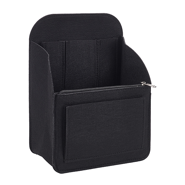 PandaHall Felt Backpack Organizer Insert, Rucksack Bag Accessories, with Alloy Zipper, Black, 11x19.5x26.5cm, Unfold: 26.5x19.5x1.9cm Fibre...
PandaHall Felt Backpack Organizer Insert, Rucksack Bag Accessories, with Alloy Zipper, Black, 11x19.5x26.5cm, Unfold: 26.5x19.5x1.9cm Fibre...