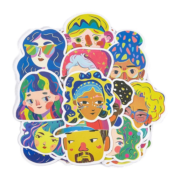 PandaHall 50Pcs PVC Adhesive Waterproof Stickers Self-Adhesive Stickers, for DIY Photo Album Diary Scrapbook Decoration, Abstract Face...
PandaHall 50Pcs PVC Adhesive Waterproof Stickers Self-Adhesive Stickers, for DIY Photo Album Diary Scrapbook Decoration, Abstract Face...