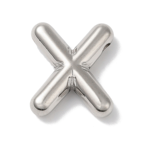 PandaHall 304 Stainless Steel Pendants, Letter Charm, Letter X, 20x17x5mm, Hole: 2mm 304 Stainless Steel Letter X
PandaHall 304 Stainless Steel Pendants, Letter Charm, Letter X, 20x17x5mm, Hole: 2mm 304 Stainless Steel Letter X
